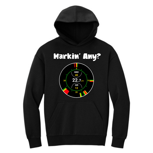 "Markin' Any?" Heavyweight Fleece Hooded Sweatshirt