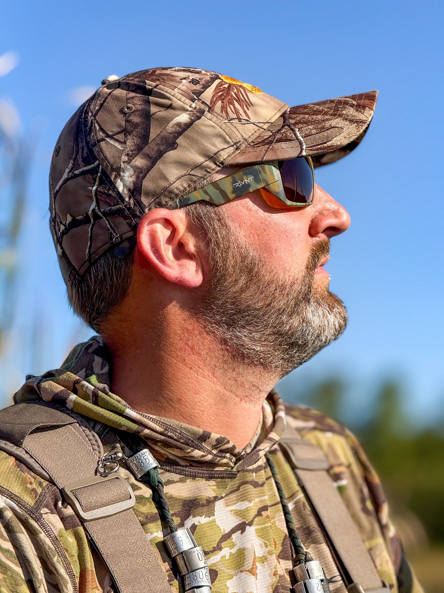 RLVNT Renegade Camo Frame Sunglasses - Chameleon Tech/Stealth Lenses