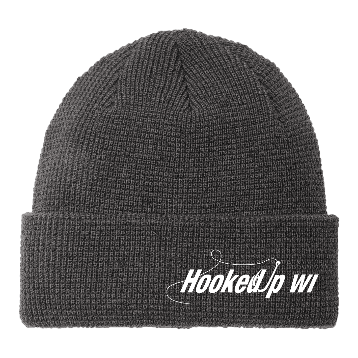 Knit Embroidered Logo Beanie